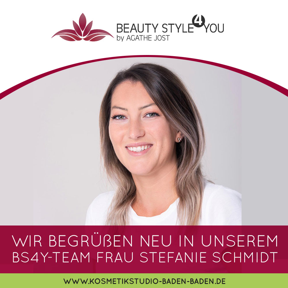 2021 Neu im Team - Kosmetikerin Stefanie Schmidt
