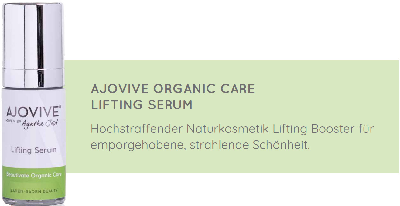 ajovive organic care lifting serum