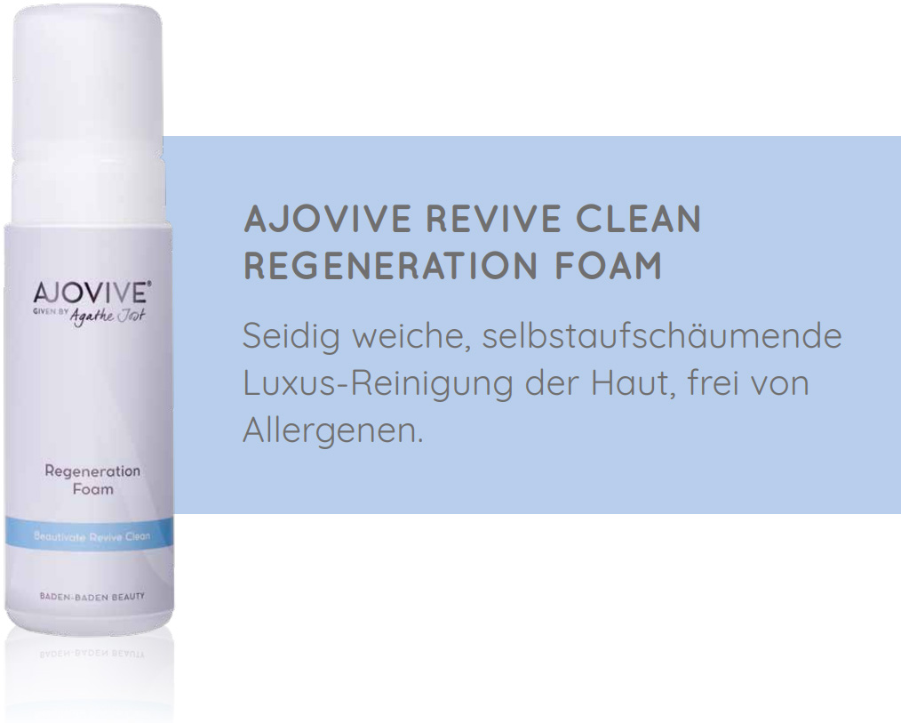ajovive revive clean regeneration foam