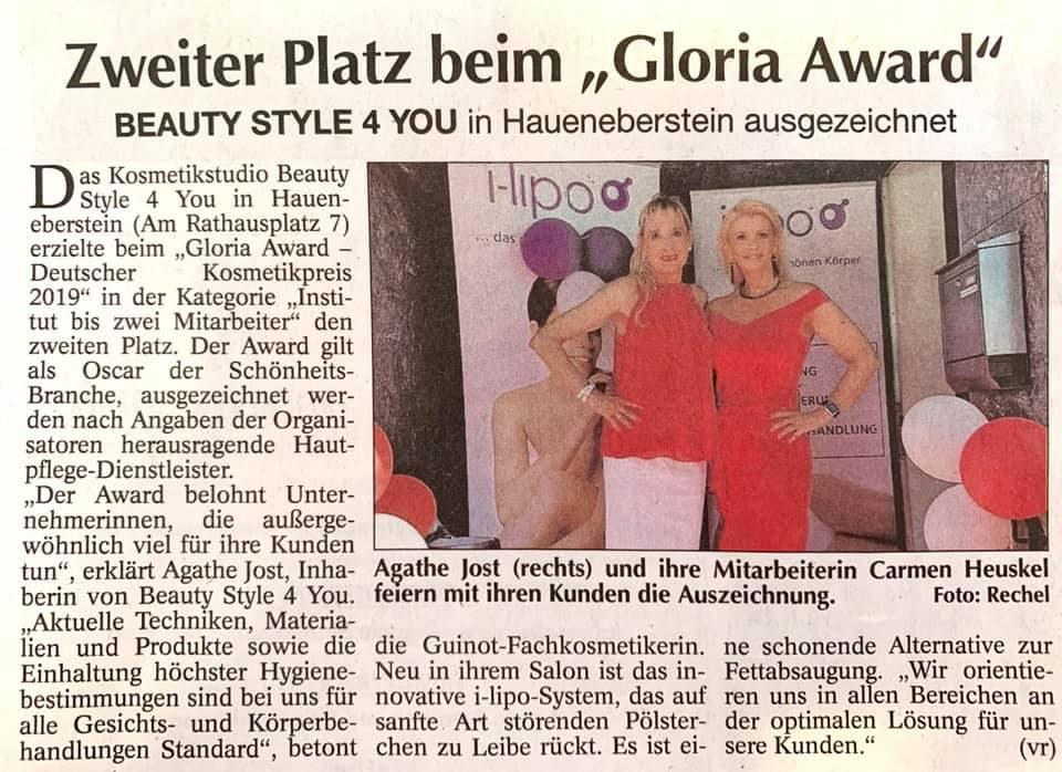 Kosmetikpreis 2019 Zeitung Baden Baden